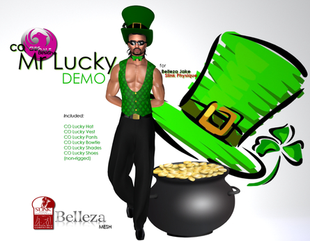 Second Life Marketplace - CO Mr Lucky Leprechaun *DEMO* - SLINK
